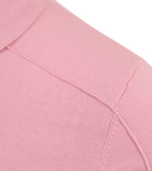 Blue Industry stickad piké-polo i rosa Product / Detail