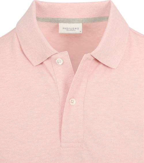 Profuomo Piqué Poloshirt Rose Product / Detail