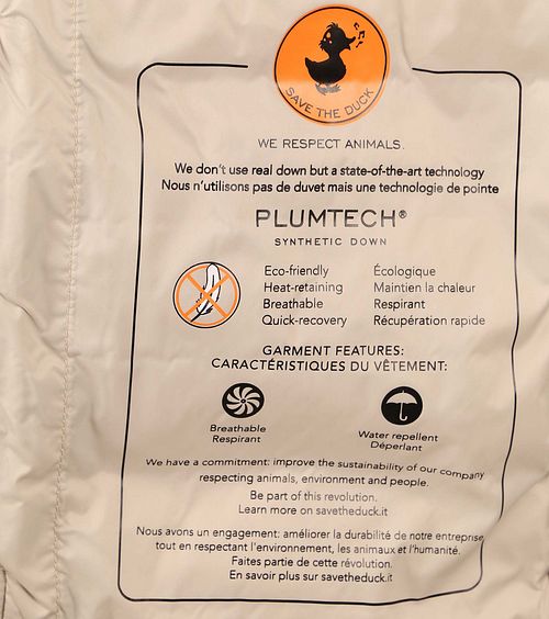 Save The Duck Jakke Alex Lys Beige Product / Detail