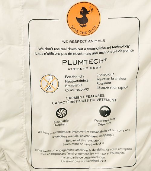 Save The Duck Varmekåpe Adam Lyse Beige Product / Detail