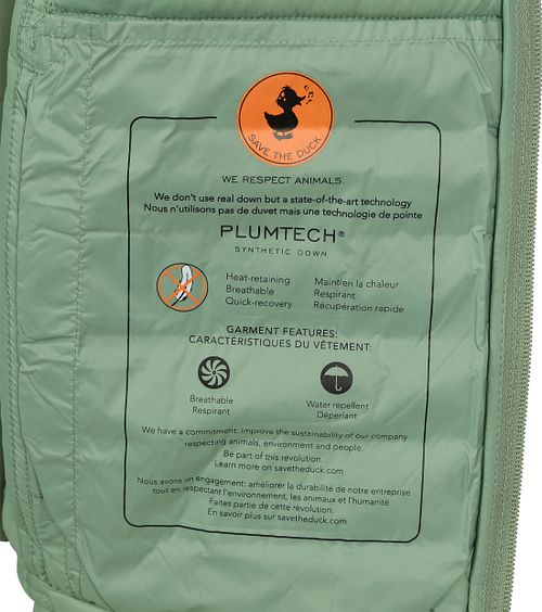 Save The Duck Vest Alex Vert Clair Product / Detail