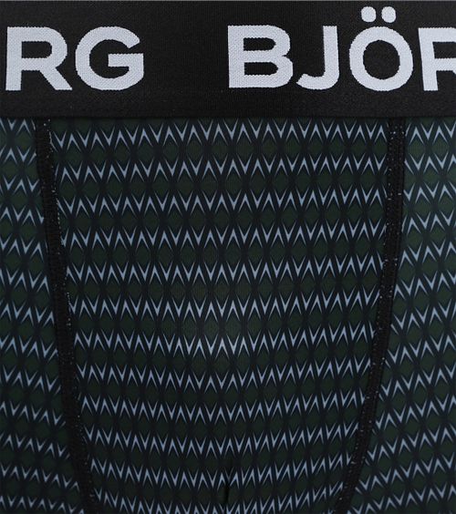 Bjorn Borg Performance Boxershorts 2-Pack Schwarz Petrol Product / Detail
