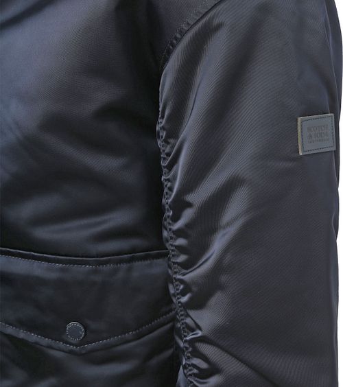 Scotch and Soda Satin Bomberjack Navy Product / Detail