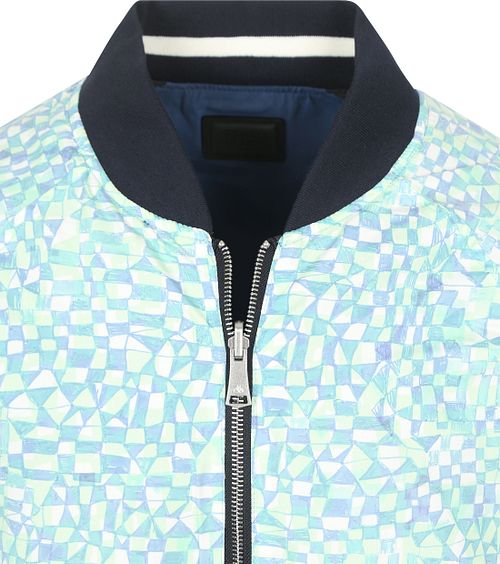 Scotch and Soda Dwustronna kurtka bomberka w kolorze ciemnogranatowym Product / Detail