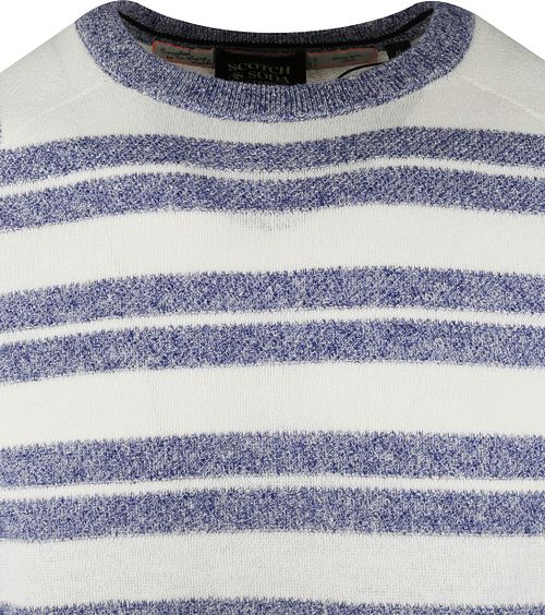 Scotch and Soda Sweater Stripes Blue Product / Detail