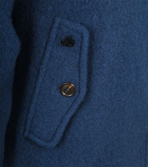 Scotch and Soda bomberka z mieszanki wełny w kolorze royal blue Product / Detail
