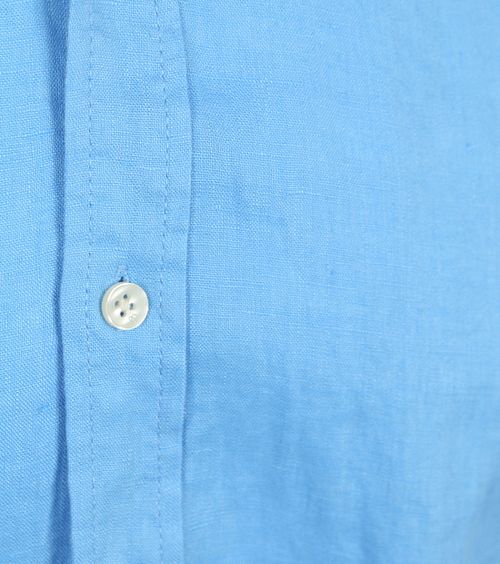 Scotch and Soda Linnen Hemd Blauw Product / Detail