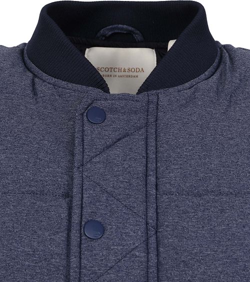 Scotch and Soda Bomber Weste Navy Product / Detail