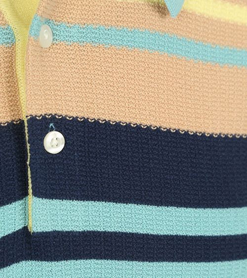 Scotch And Soda Strikket Polo Multifarvet Product / Detail