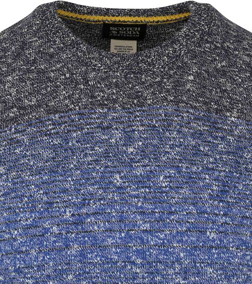 Scotch and Soda melanżowy sweter granatowy Product / Detail