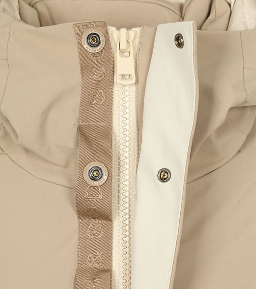 Scotch & Soda Veste Parka Ecru Product / Detail