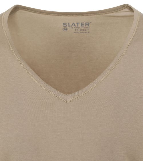 Slater pack de 2 camisetas interiores invisibles de cuello en V Product / Detail