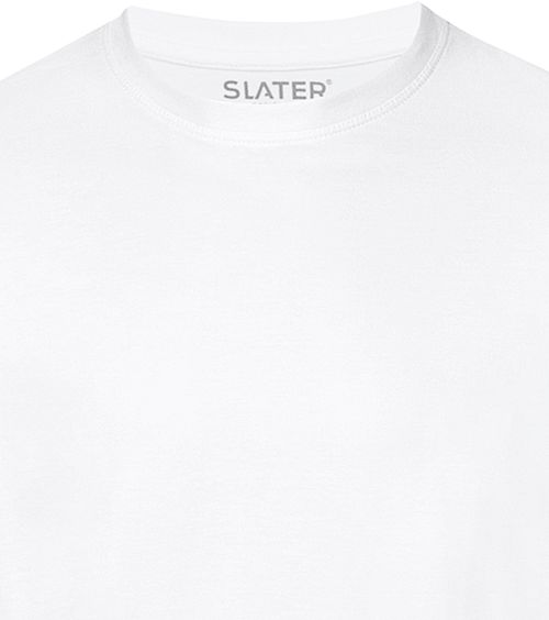 Slater 2-pakke Amerikansk t-skjorte Hvit Product / Detail
