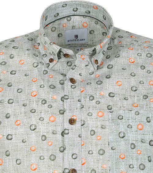 State Of Art Hemd Punkte Grau Product / Detail