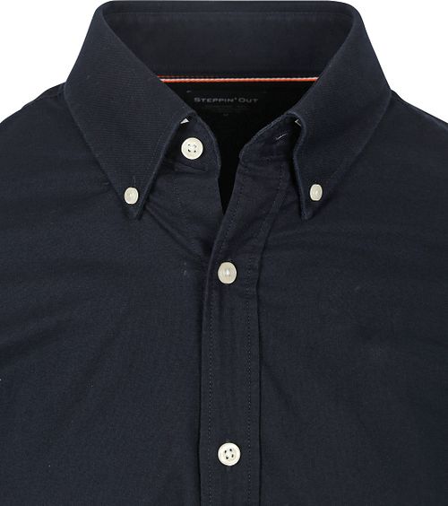 Steppin' Out Overhemd Oxford Navy Product / Detail