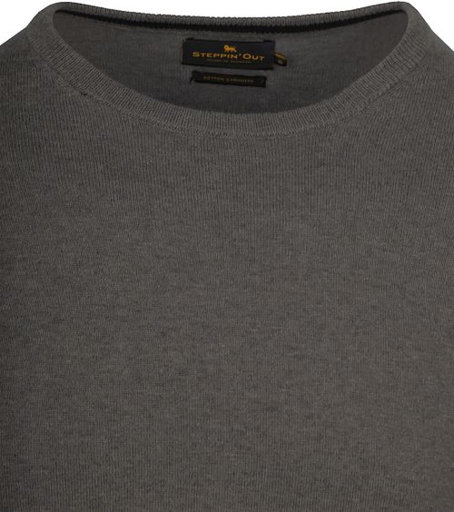 Steppin' Out Pull Cotton Cashmere Anthracite Product / Detail