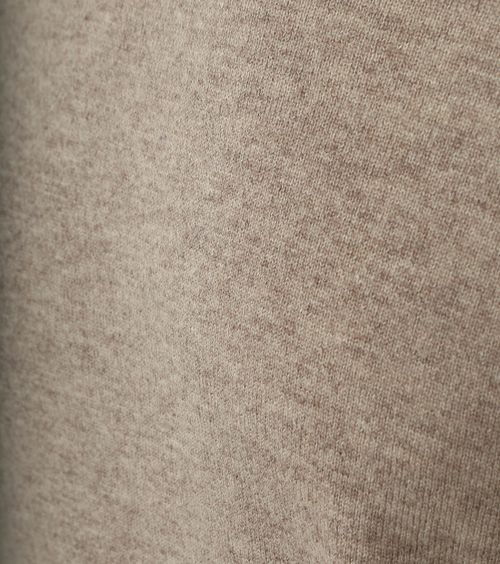Steppin' Out Pullover scollo a V in lana merino marrone chiaro Product / Detail