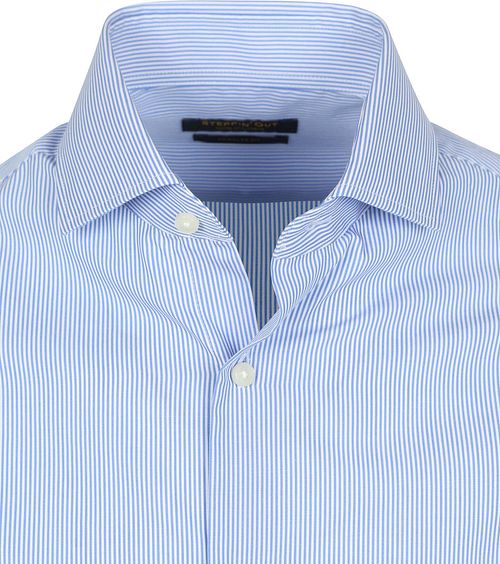 Steppin' Out Skjorte Stribe Lyseblå Product / Detail