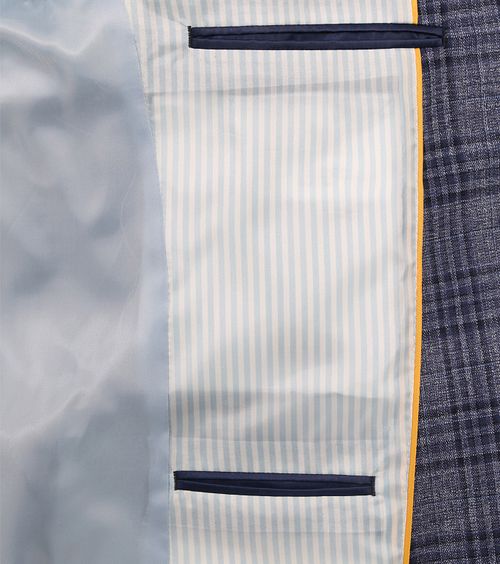 Suitable Americana Heleen de cuadros azul marino Product / Detail