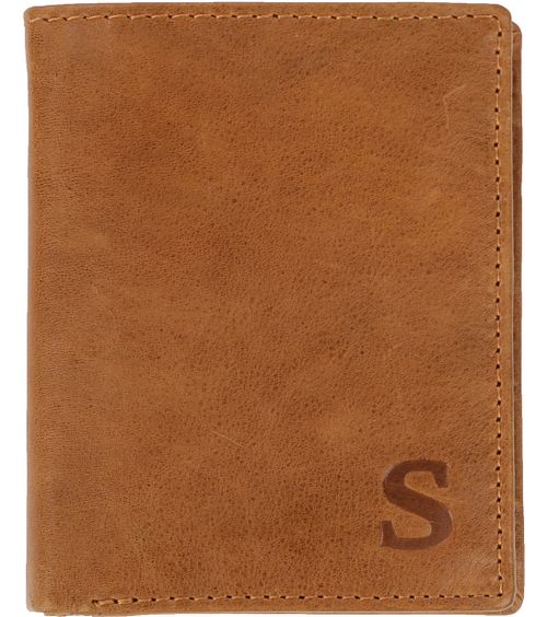 Suitable Brieftasche Nikkei Hellbraun Leder - Skim Proof Product