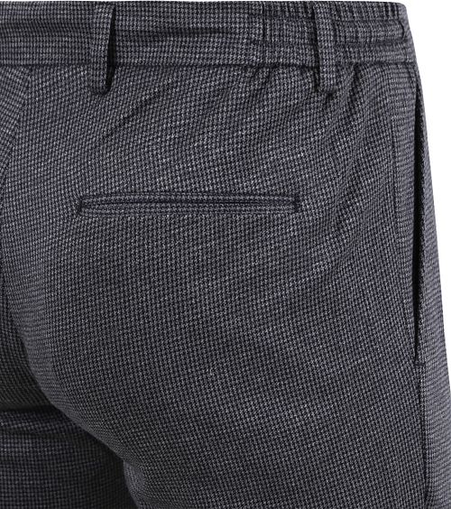 Suitable Pantalon Jersey Pied De Poule Navy Product / Detail