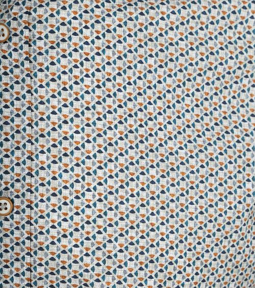 Suitable Camicia stampa blu Product / Detail