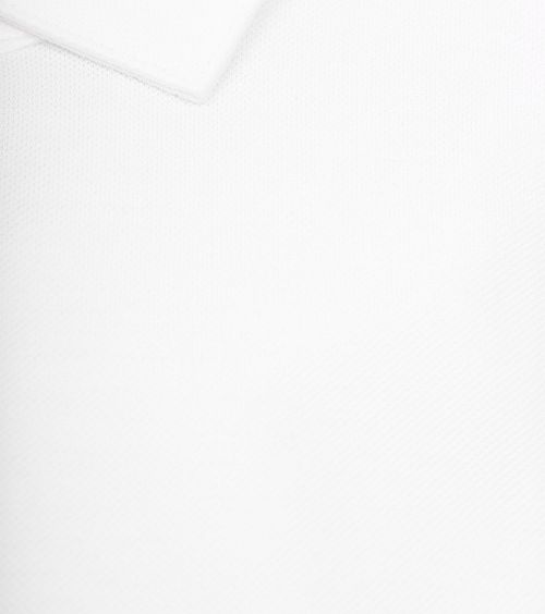 Suitable Camisa de punto piqué blanca Product / Detail