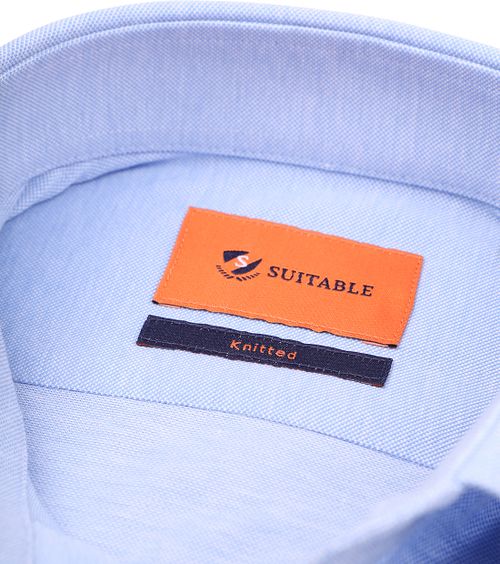 Suitable Camisa Knitted Piqué Azul claro Product / Detail