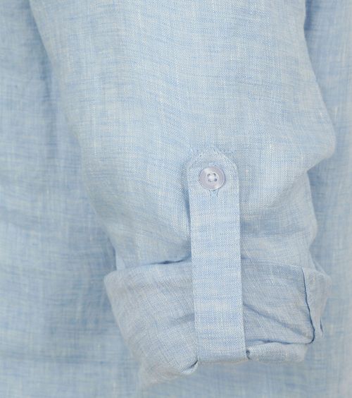 Suitable Chemise Lin Bleu Clair Product / Detail