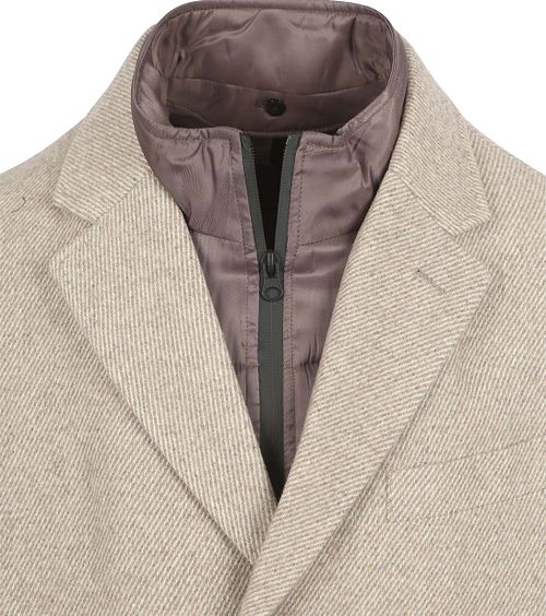 Suitable Coat Wool Twill Sand Product / Detail