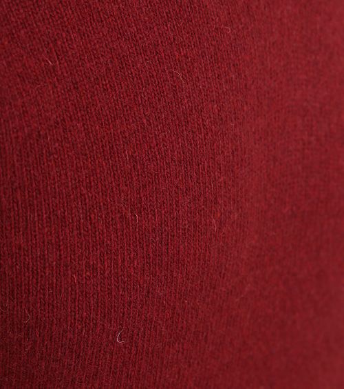 Suitable Lamullsgenser V-hals Burgunder Product / Detail
