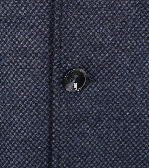 Suitable K150 Coat Wol Blend Ruit Donkerblauw Product / Detail