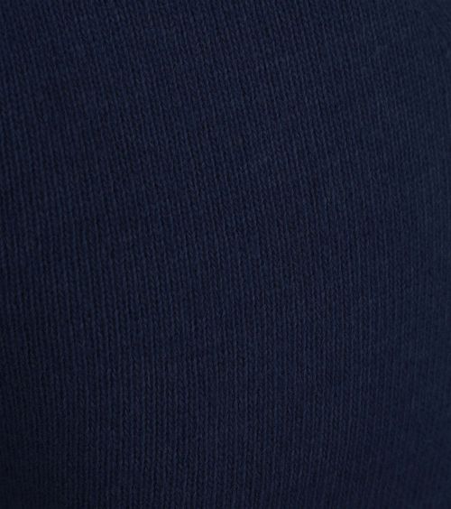 Jersey de lana de cordero Suitable con cuello de pico en azul marino Product / Detail