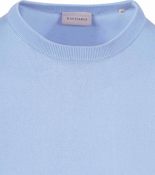 Suitable Knitted T-shirt Wap Hellblau Product / Detail