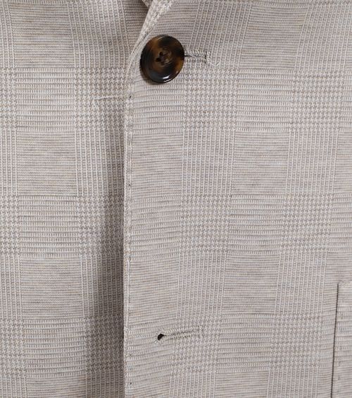 Suitable Kostuum Flex Ruiten Lichtbeige Product / Detail