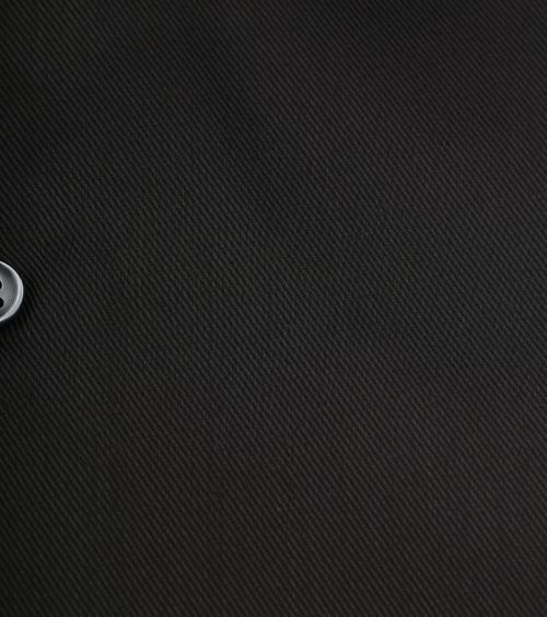 Suitable Koszula z extra długimi rękawami Twill Czarna Product / Detail
