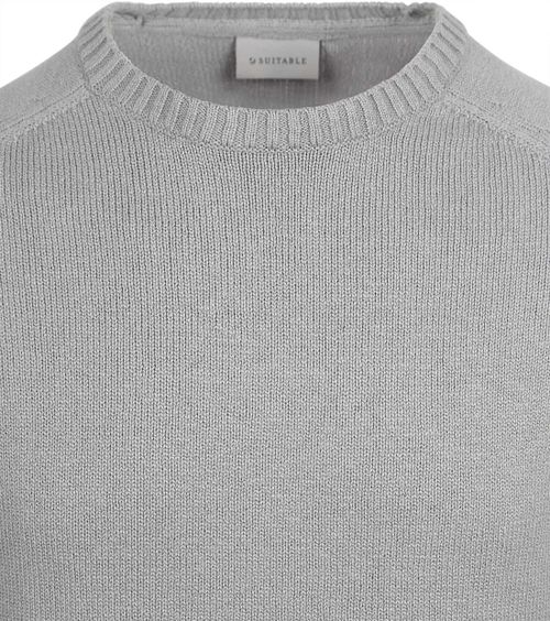 Pullover Suitable Raw grigio Product / Detail
