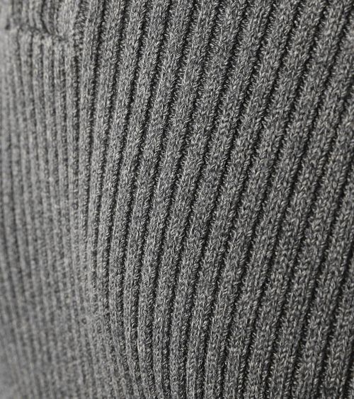 Suitable Mou sweter z półgolfem Half Zip antracytowy Product / Detail