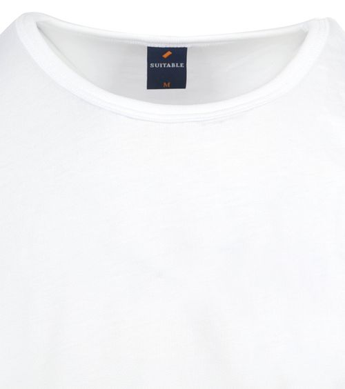 Suitable Ota T-Shirt Round Neck White 2-Pack Product / Detail