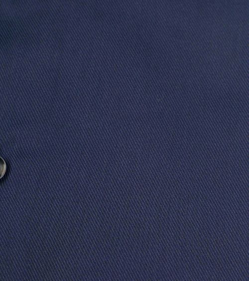 Suitable Overhemd Navy Blauw Twill DR-05 Product / Detail