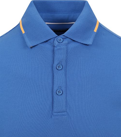 Suitable Fluo B Polo Blå Product / Detail