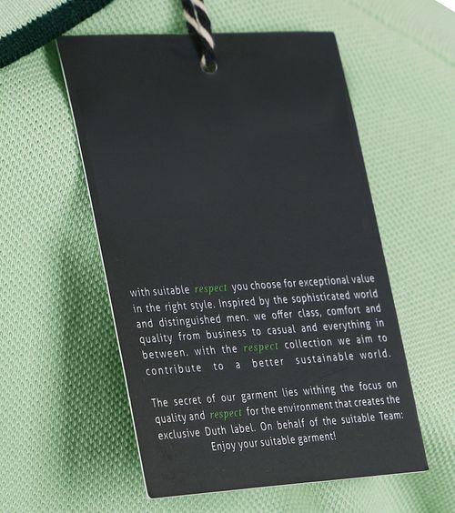 Suitable Respect Polo Tip Ferry Lichtgroen Product / Detail