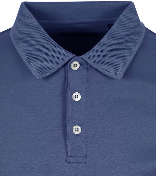 Suitable Boris Poloshirt Indigo Product / Detail