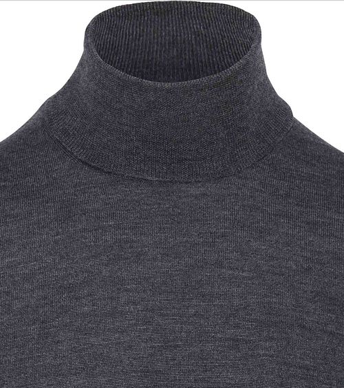 Suitable Pull Col Roulé Merino Anthracite Product / Detail