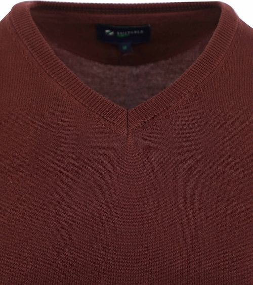 Suitable Respect Baumwolle Vinir Pullover Bordeaux Product / Detail