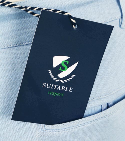 Suitable Respect Jink Short Lichtblauw Product / Detail