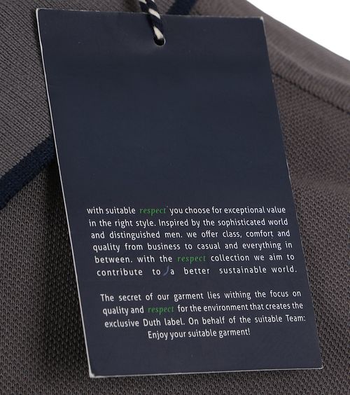 Suitable Respect Polo Tip Ferry Antracita Product / Detail