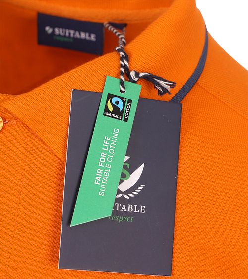 Suitable Respekt Polo Tipp Färja Orange Product / Detail