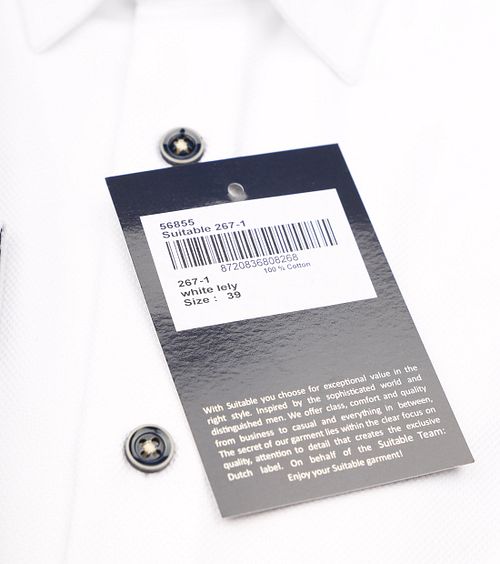 Suitable Shirt Pique Blanc 267-1 Product / Detail