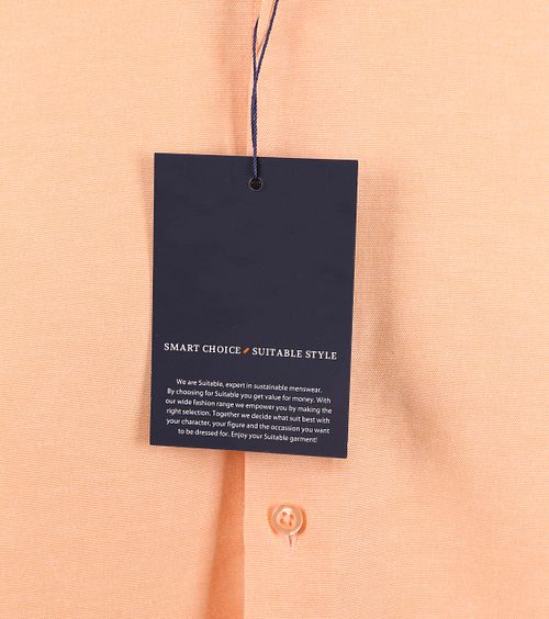 Suitable Short Sleeve Overhemd Oranje Product / Detail